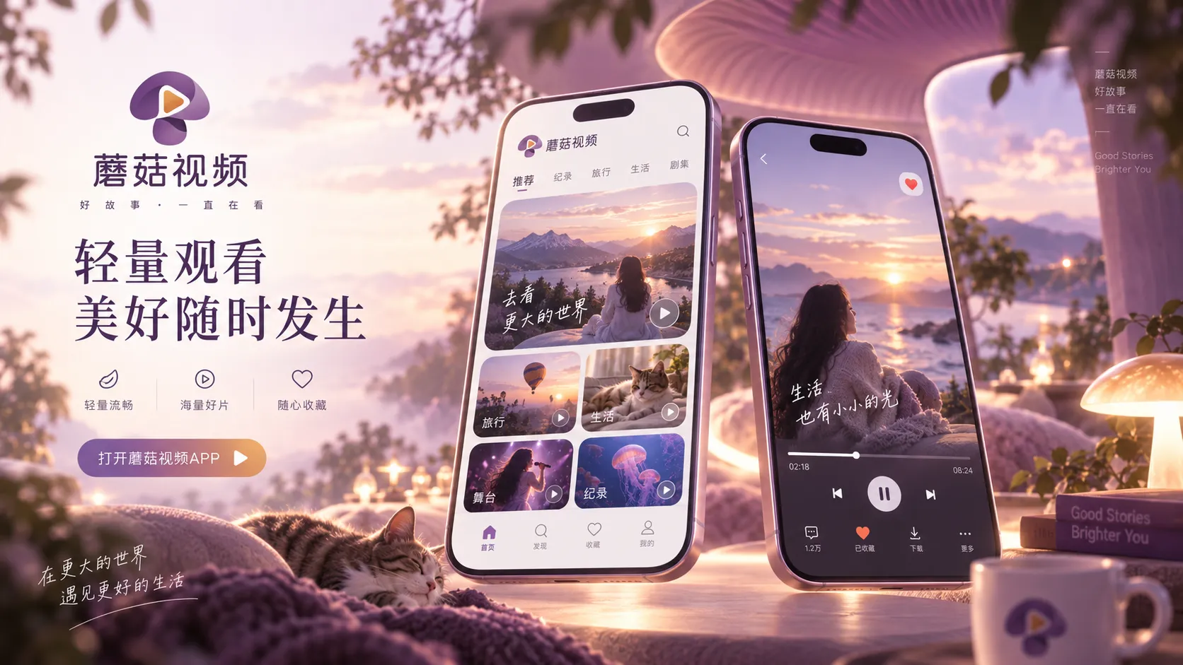 蘑菇视频 iOS 移动端使用